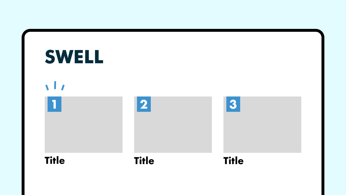 【SWELL】投稿リストブロックにランキングラベルをつける方法